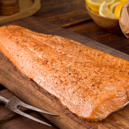 Roasted Smoked Salmon